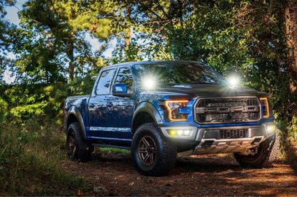 Morimoto 4Banger A - Pillar Kit: 17 - 20 Raptor - LED Light Pods - Morimoto