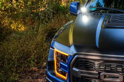 Morimoto 4Banger A - Pillar Kit: 17 - 20 Raptor - LED Light Pods - Morimoto