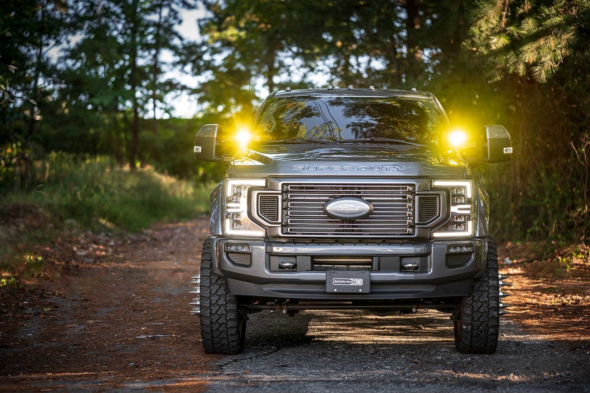 Morimoto 4Banger A - Pillar Kit: 17 - 22 Super Duty - LED Light Pods - Morimoto