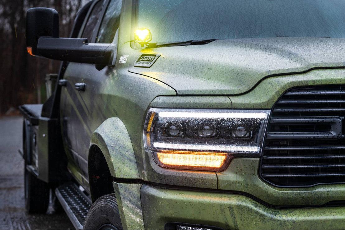 Morimoto 4Banger A - Pillar Kit: 19+ Ram HD - LED Light Pods - Morimoto