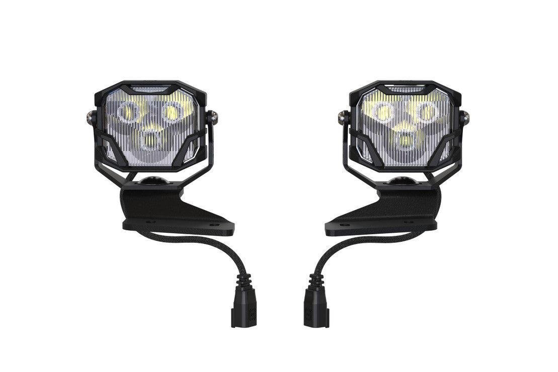 Morimoto 4Banger A - Pillar Kit: 2021+ Bronco - LED Light Pods - Morimoto