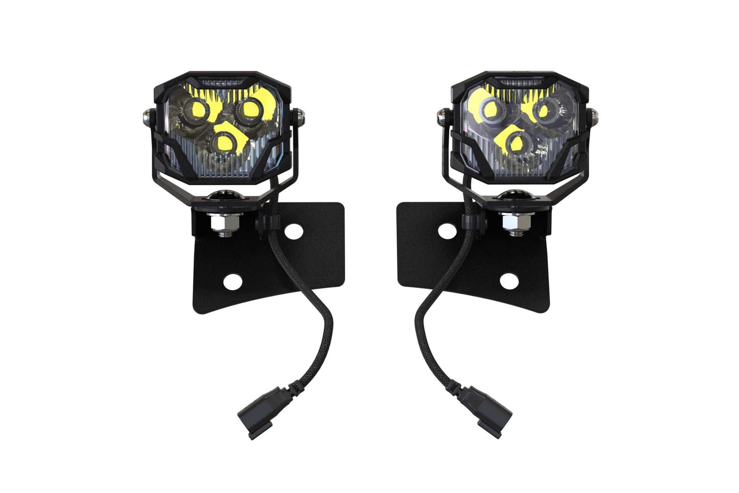 Morimoto 4Banger A - Pillar Kit: Wrangler JK (07 - 17) - LED Light Pods - Morimoto