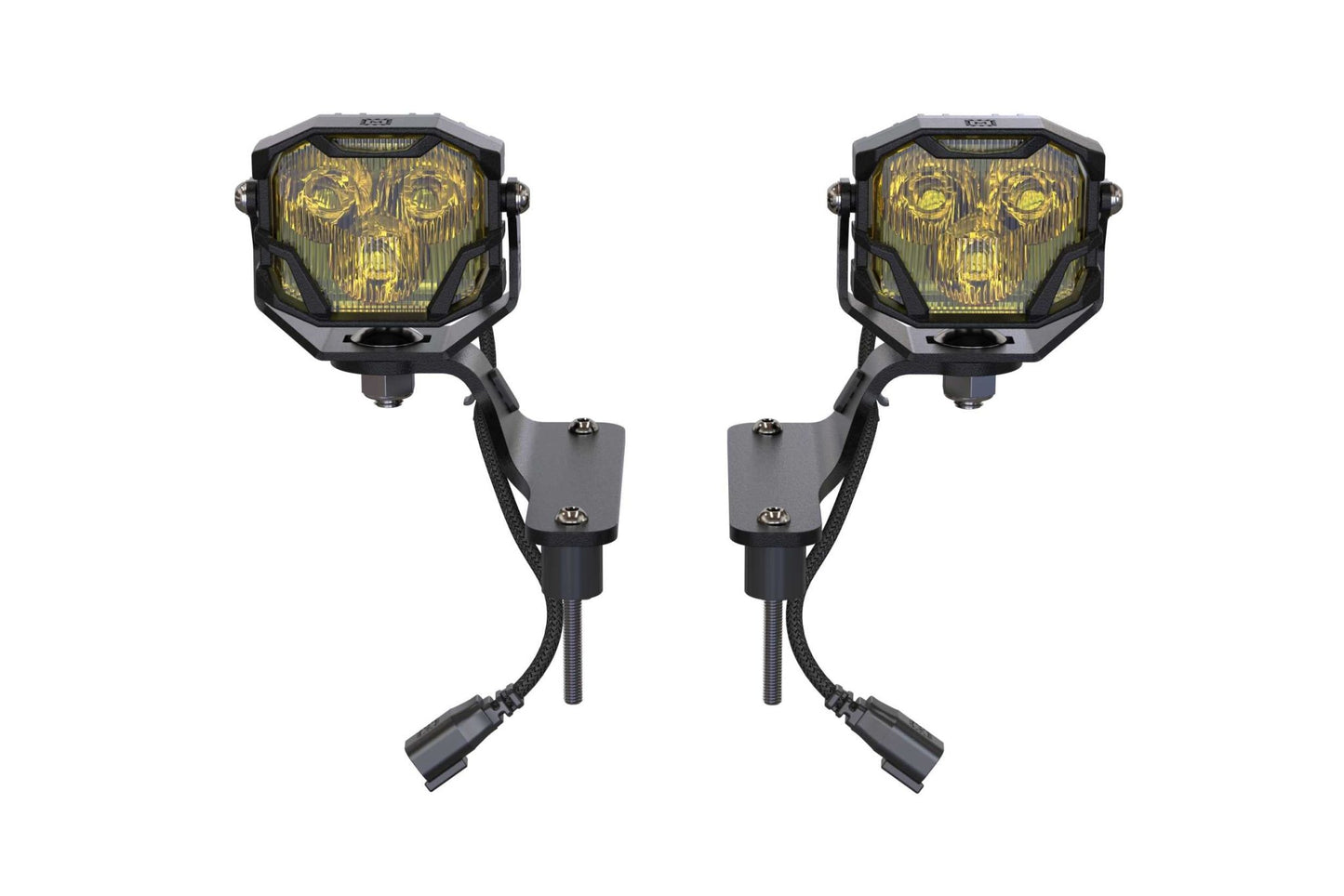 Morimoto 4Banger A - Pillar Kit: Wrangler JL - LED Light Pods - Morimoto