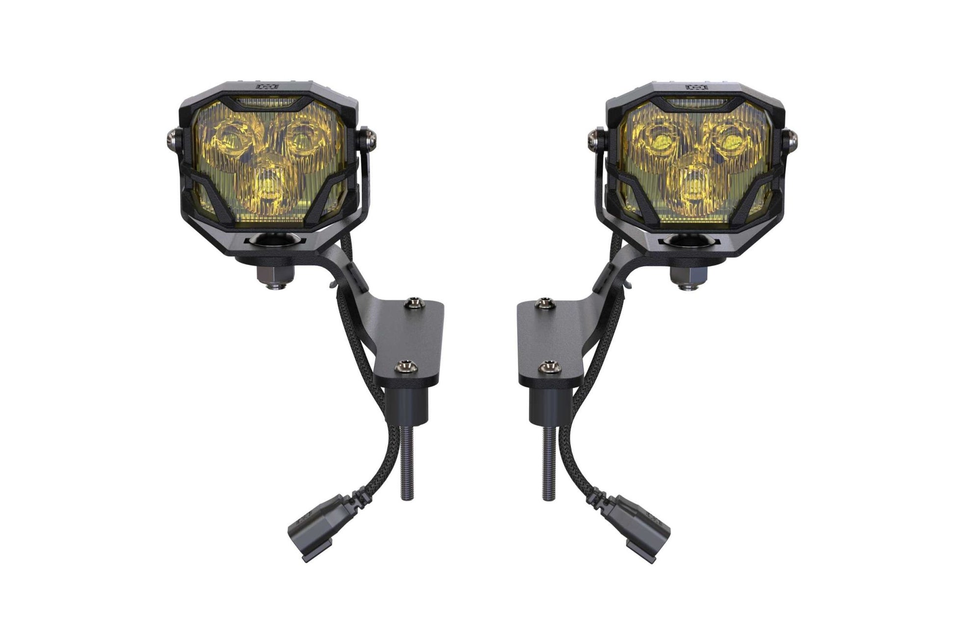 Morimoto 4Banger A - Pillar Kit: Wrangler JL - LED Light Pods - Morimoto