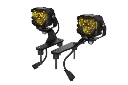 Morimoto 4Banger A - Pillar Kit: Wrangler JL - LED Light Pods - Morimoto