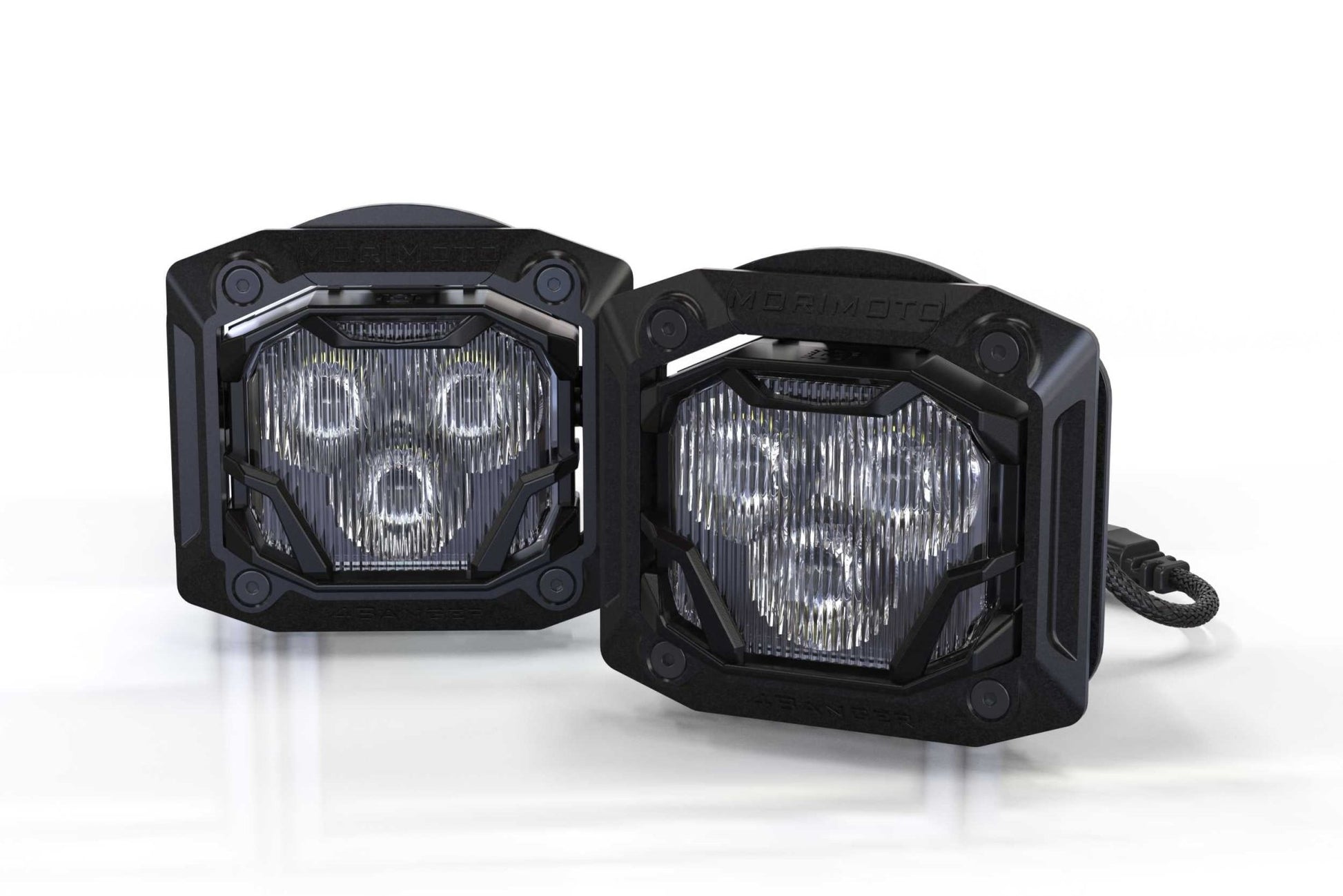 Morimoto 4Banger Flush - Mount Kit - LED Light Pods - Morimoto