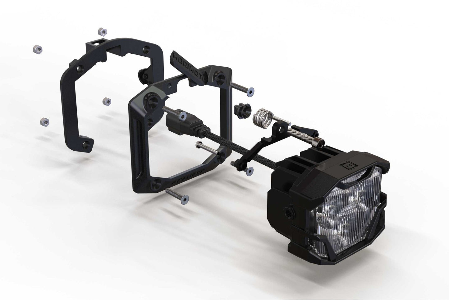 Morimoto 4Banger Flush - Mount Kit - LED Light Pods - Morimoto