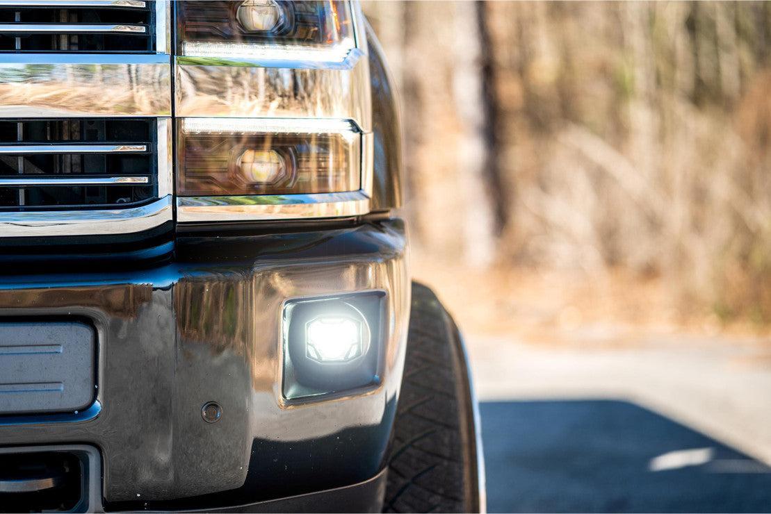 Morimoto 4Banger Fog Light Kit: 14 - 15 Silverado - Fog Lights - Morimoto