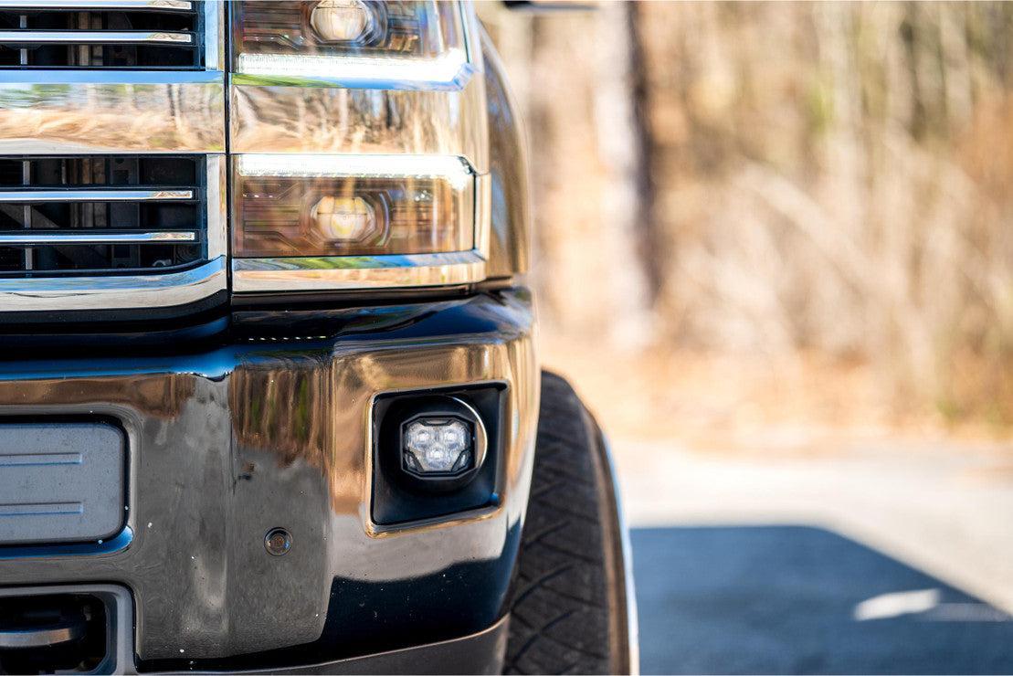 Morimoto 4Banger Fog Light Kit: 14 - 15 Silverado - Fog Lights - Morimoto