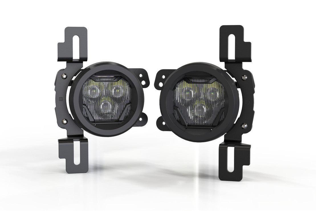 Morimoto 4Banger Fog Light Kit: Jeep JL/JT - Fog Lights - Morimoto