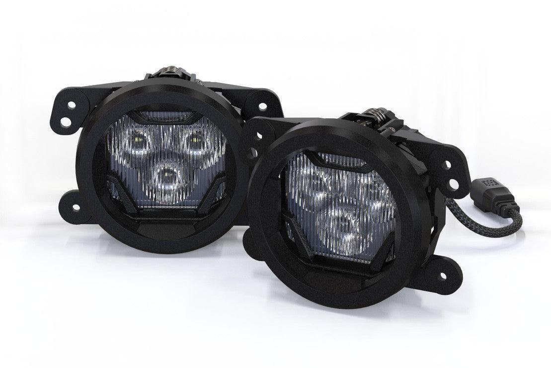 Morimoto 4Banger Fog Light Kit: Jeep JL/JT - Fog Lights - Morimoto