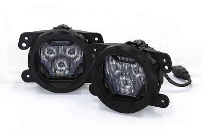 Morimoto 4Banger Fog Light Kit: Jeep JL/JT - Fog Lights - Morimoto
