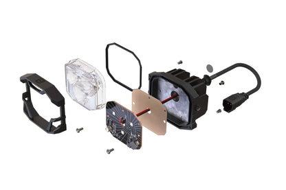 Morimoto 4Banger LED Pod (No Brackets) - LED Light Pods - Morimoto
