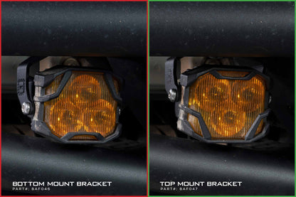 Morimoto 4Banger Mounts: Top (Pair) - Brackets - Morimoto