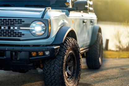 Morimoto 4Banger Triple Fog Kit: Bronco 2021+ (Brackets only / Pair) - Brackets - Morimoto