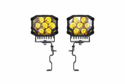 Morimoto BigBanger Ditch Light Kit: 23+ Super Duty - LED Light Pods - Morimoto