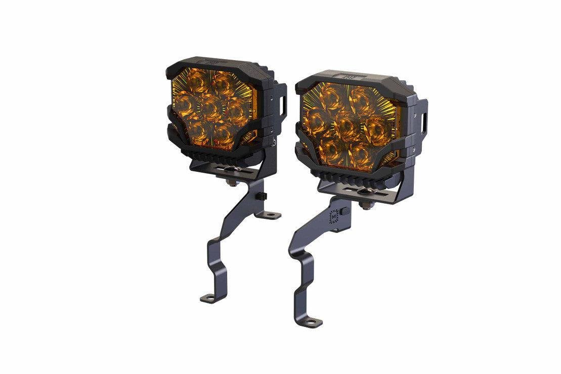 Morimoto BigBanger Ditch Light Kit: 23+ Super Duty - LED Light Pods - Morimoto