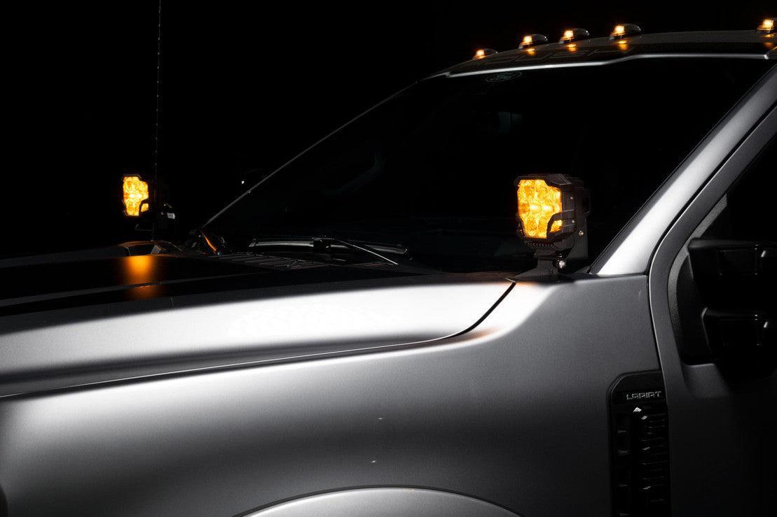 Morimoto BigBanger Ditch Light Kit: 23+ Super Duty - LED Light Pods - Morimoto
