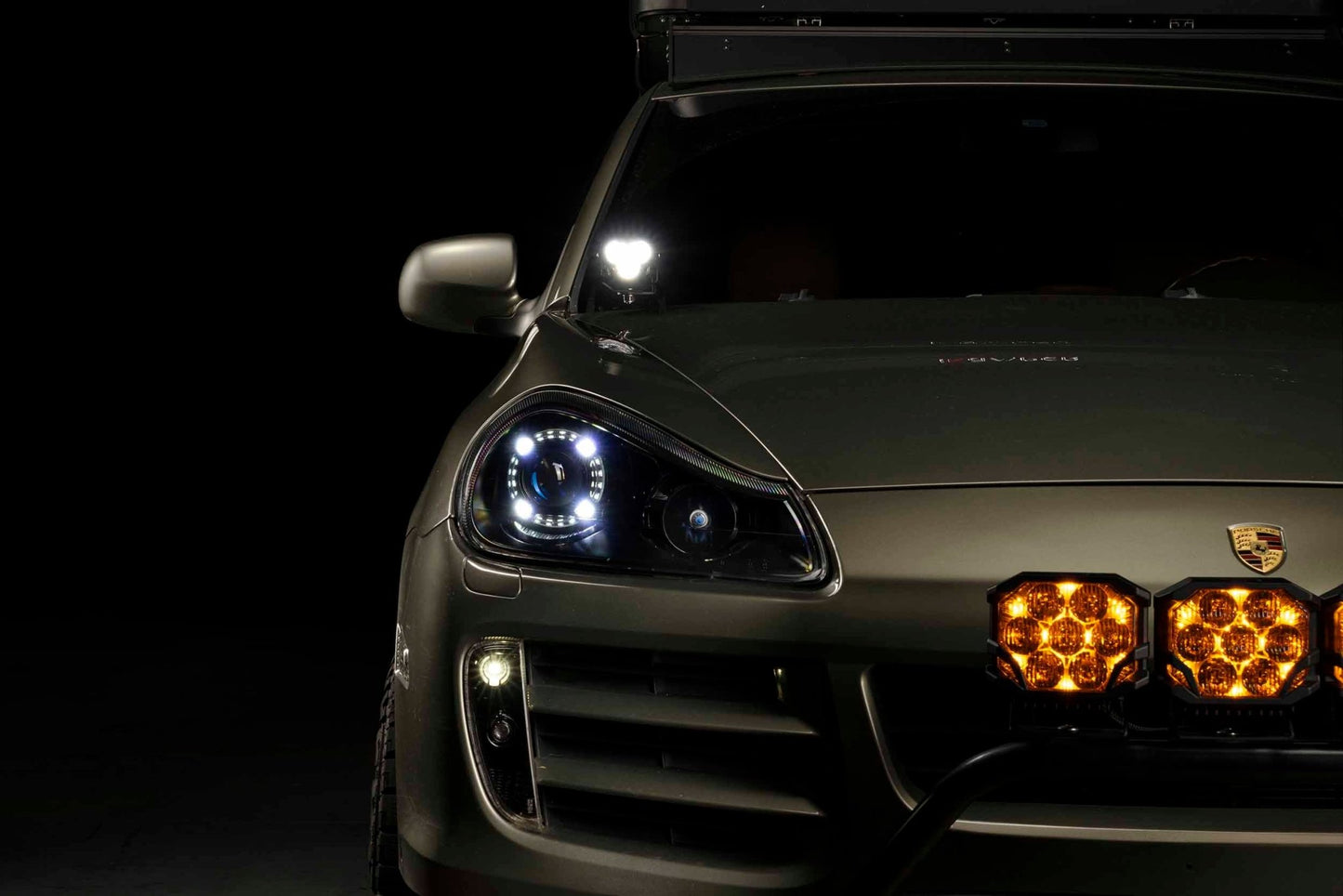 Morimoto Ditch Light Brackets: Cayenne (03 - 10 / Set) - Brackets - Morimoto