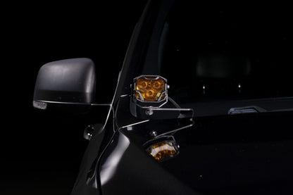 Morimoto Ditch Light Brackets: Jeep Grand Cherokee (11 - 22) / Durango (11 - 24 / Set) - Brackets - Morimoto