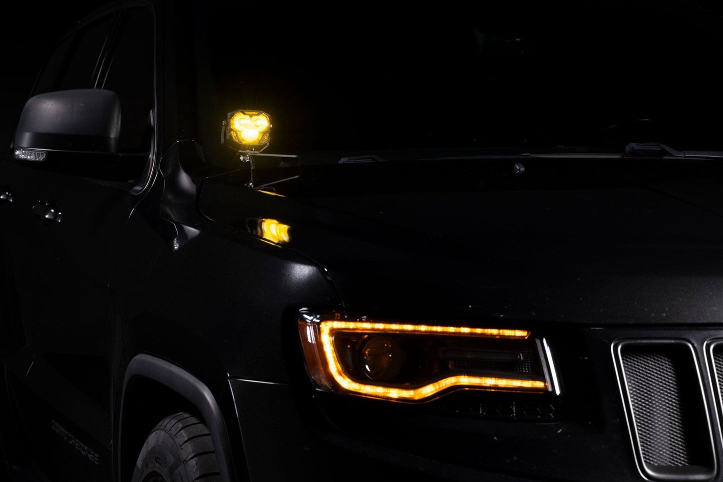Morimoto Ditch Light Brackets: Jeep Grand Cherokee (11 - 22) / Durango (11 - 24 / Set) - Brackets - Morimoto