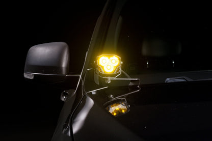 Morimoto Ditch Light Brackets: Jeep Grand Cherokee (11 - 22) / Durango (11 - 24 / Set) - Brackets - Morimoto