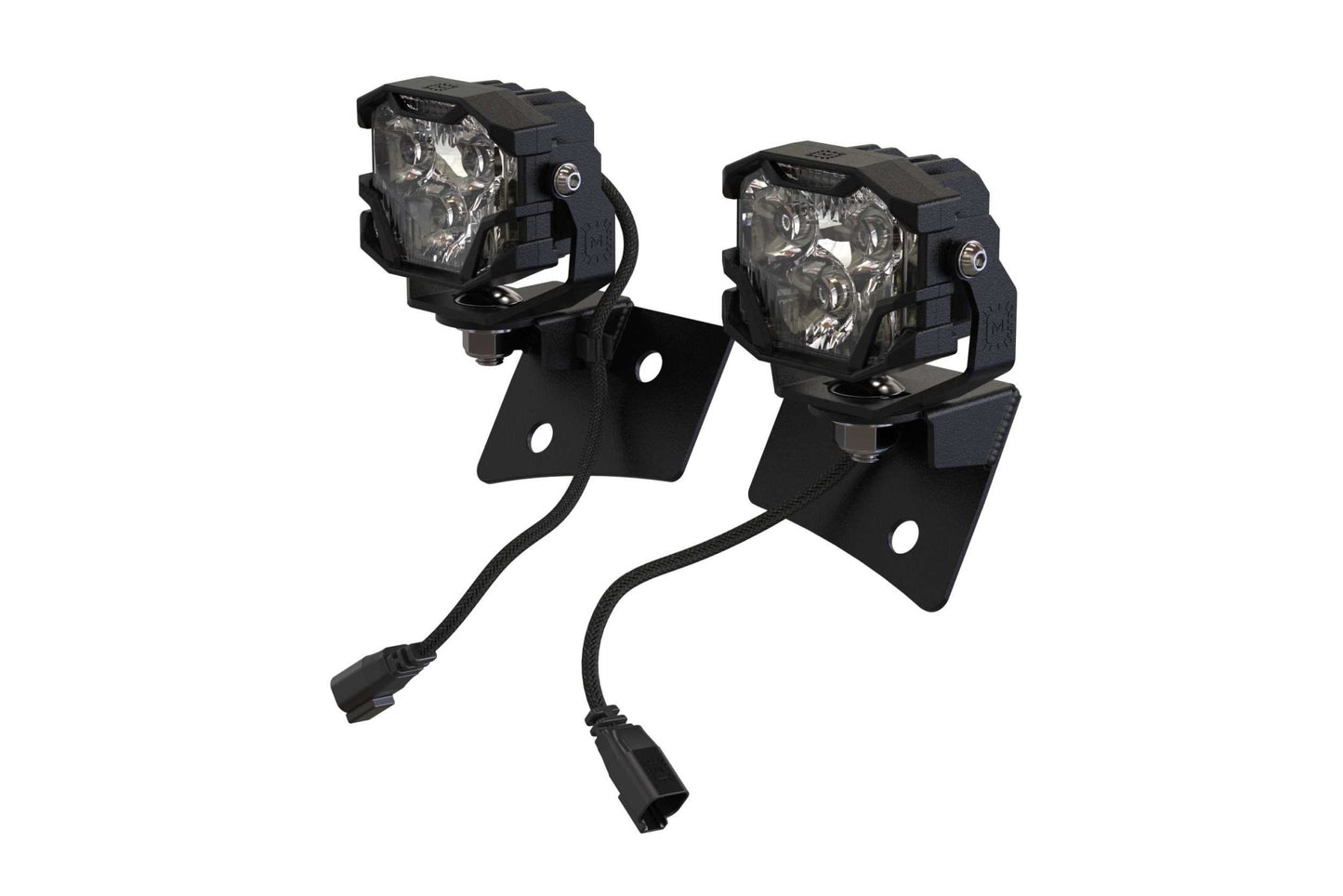 Morimoto Ditch Light Brackets: Jeep JK (07 - 18 / Set) - Brackets - Morimoto