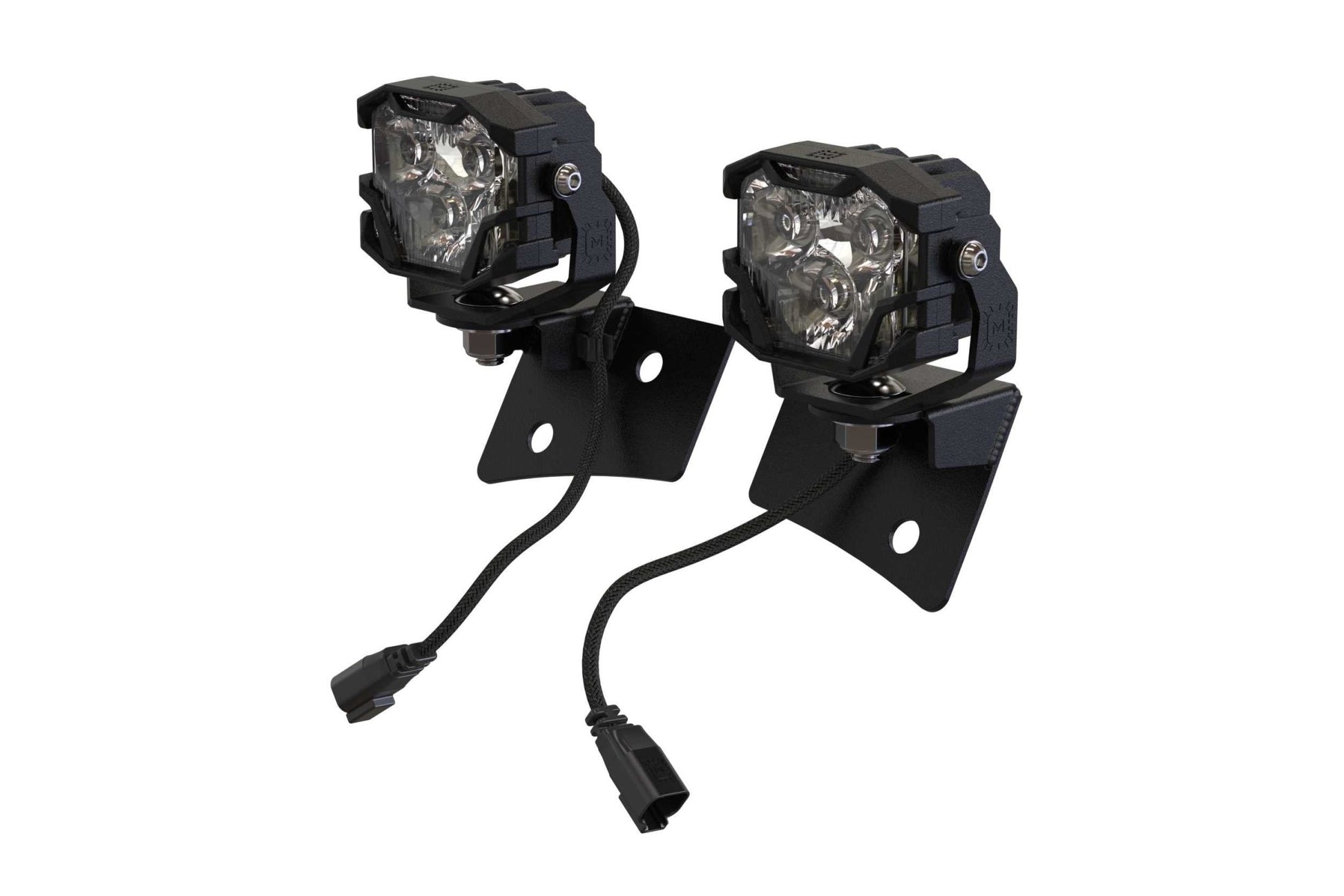 Morimoto Ditch Light Brackets: Jeep JK (07 - 18 / Set) - Brackets - Morimoto