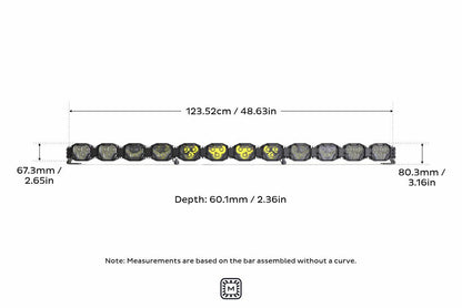 Morimoto Double - Row BangerBar Off - Road LED Light Bar: 12 Pods/ 48.5" - LED Light Bars - Morimoto