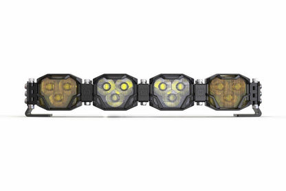Morimoto Double - Row BangerBar Off - Road LED Light Bar: 4 Pods/ 16.5" - LED Light Bars - Morimoto