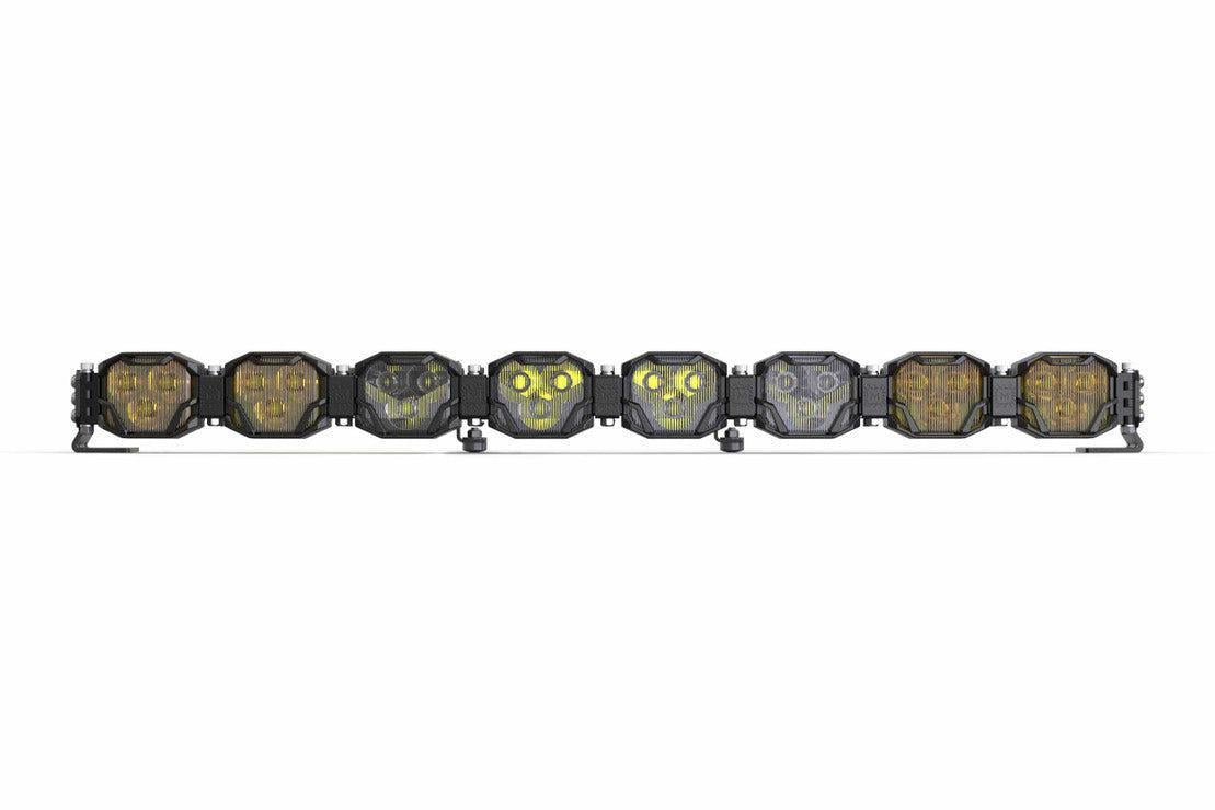 Morimoto Double - Row BangerBar Off - Road LED Light Bar: 8 Pods/ 32.5" - LED Light Bars - Morimoto