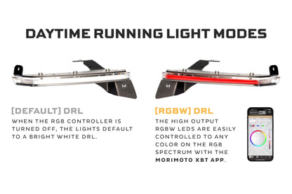 Morimoto Jeep JL / JT XRGB Fender Flare Chop Kit (Set) - Sidemarker DRL & Signals - Morimoto