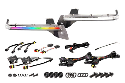 Morimoto Jeep JL / JT XRGB Fender Flare Chop Kit (Set) - Sidemarker DRL & Signals - Morimoto