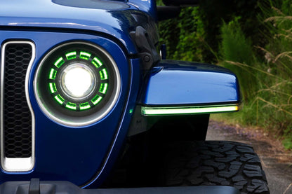 Morimoto Jeep JL / JT XRGB Fender Flare Chop Kit (Set) - Sidemarker DRL & Signals - Morimoto