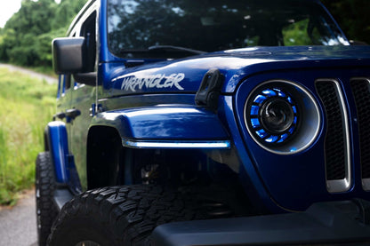 Morimoto Jeep JL / JT XRGB Fender Flare Chop Kit (Set) - Sidemarker DRL & Signals - Morimoto