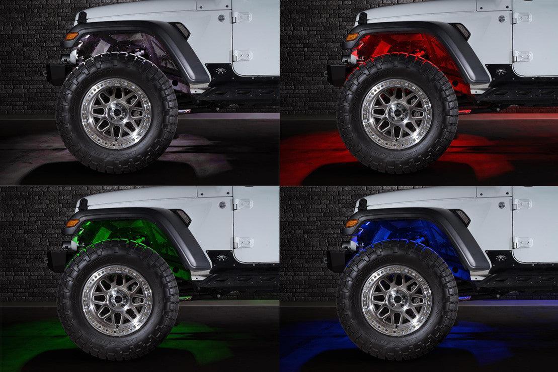 Morimoto Rock Light Kit: Color Changing RGB - Rock Lights / Wheel Rings - Morimoto
