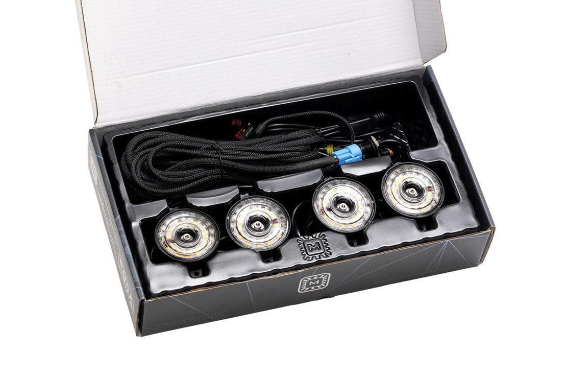 Morimoto Rock Light Kit: White - Rock Lights / Wheel Rings - Morimoto