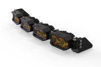 Morimoto Single - Row BangerBar Off - Road LED Light Bar: 4 Pod / 16" - LED Light Bars - Morimoto