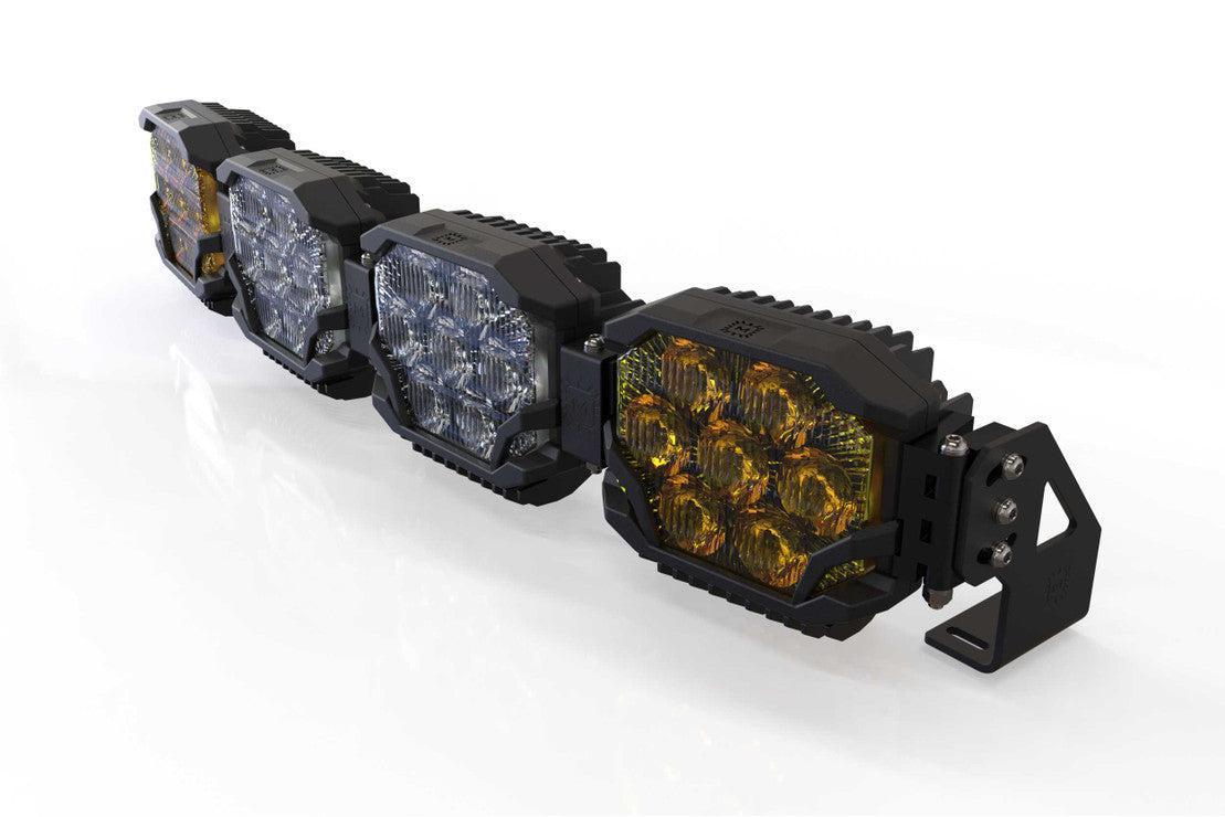 Morimoto Triple - Row BangerBar Off - Road LED Light Bar: 4 Pod / 29" - LED Light Bars - Morimoto