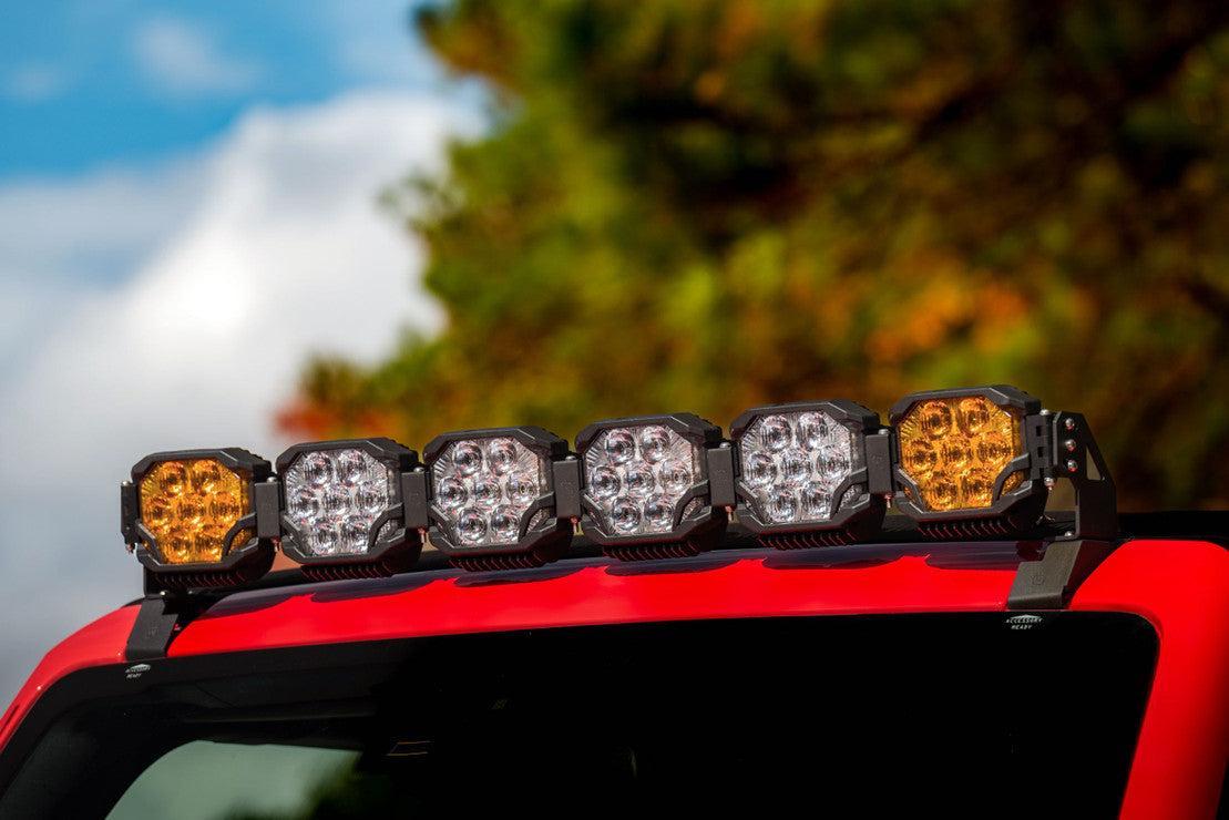 Morimoto Triple - Row BangerBar Off - Road LED Light Bar: 5 Pod / 36" - LED Light Bars - Morimoto