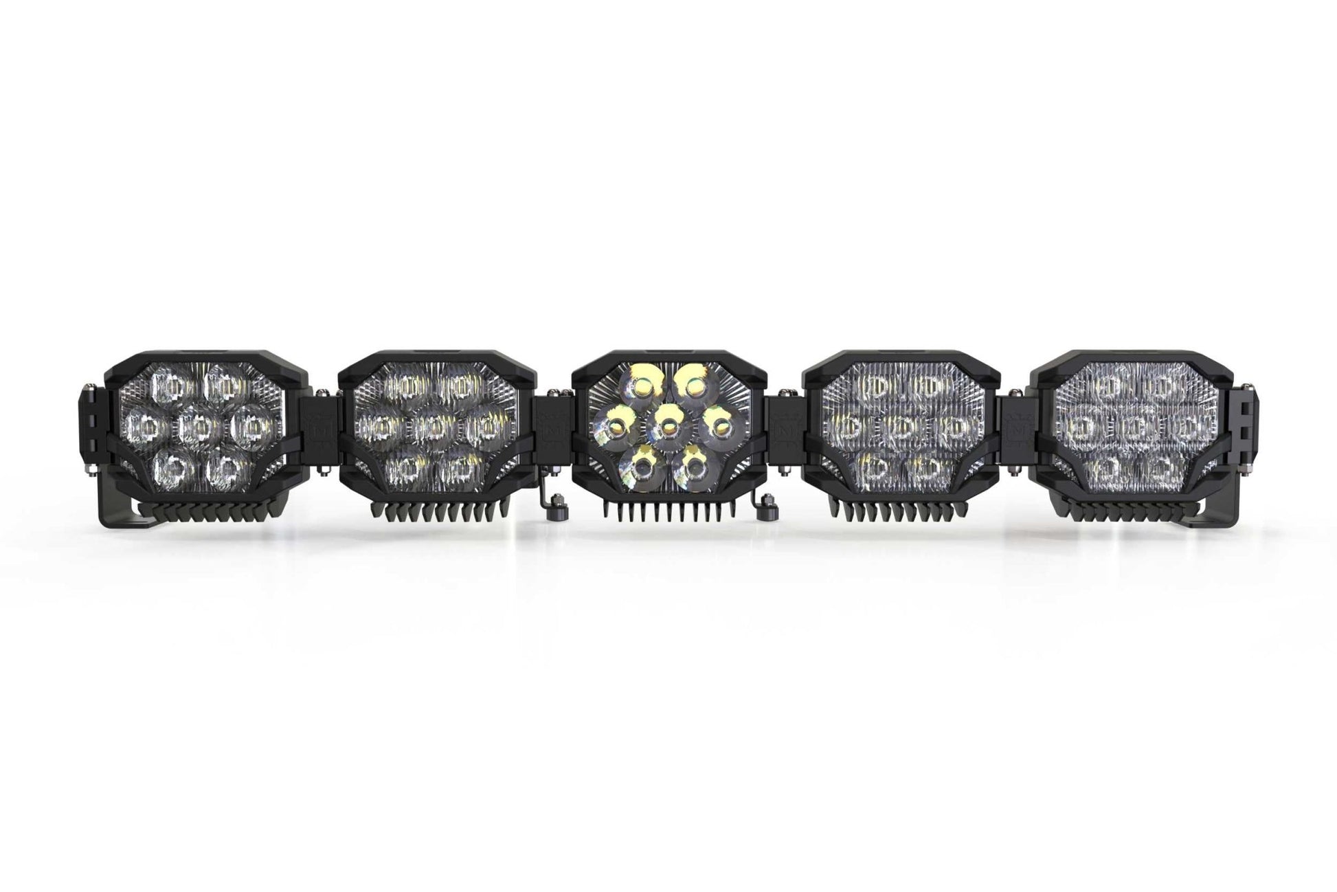 Morimoto Triple - Row BangerBar Off - Road LED Light Bar: 5 Pod / 36" - LED Light Bars - Morimoto