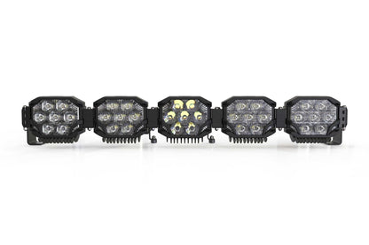 Morimoto Triple - Row BangerBar Off - Road LED Light Bar: 5 Pod / 36" - LED Light Bars - Morimoto