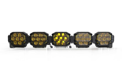 Morimoto Triple - Row BangerBar Off - Road LED Light Bar: 5 Pod / 36" - LED Light Bars - Morimoto