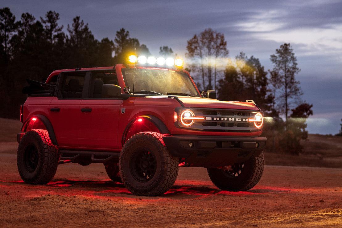 Morimoto Triple - Row BangerBar Off - Road LED Light Bar: 6 Pod / 43" - LED Light Bars - Morimoto