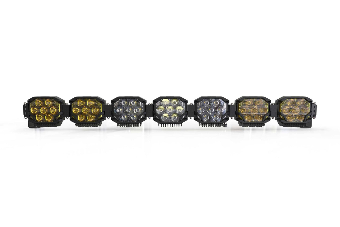 Morimoto Triple - Row BangerBar Off - Road LED Light Bar: 7 Pod / 50.5" - LED Light Bars - Morimoto