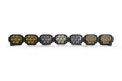 Morimoto Triple - Row BangerBar Off - Road LED Light Bar: 7 Pod / 50.5" - LED Light Bars - Morimoto