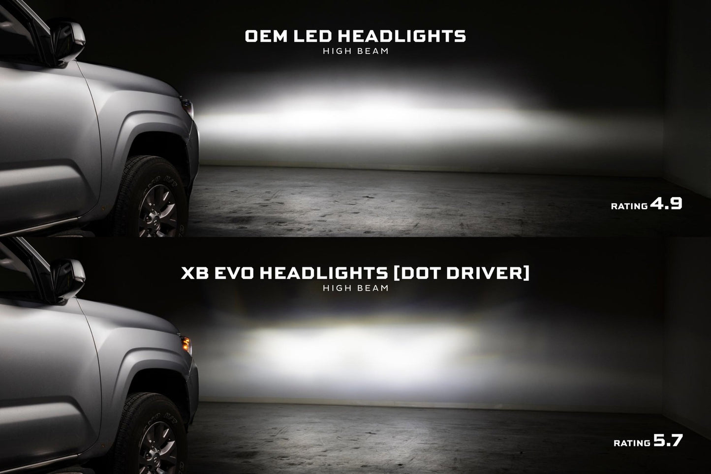 Morimoto XB Evo Headlights: Toyota Tacoma (16 - 23 / Set) - Headlights - Morimoto XB LED Headlights