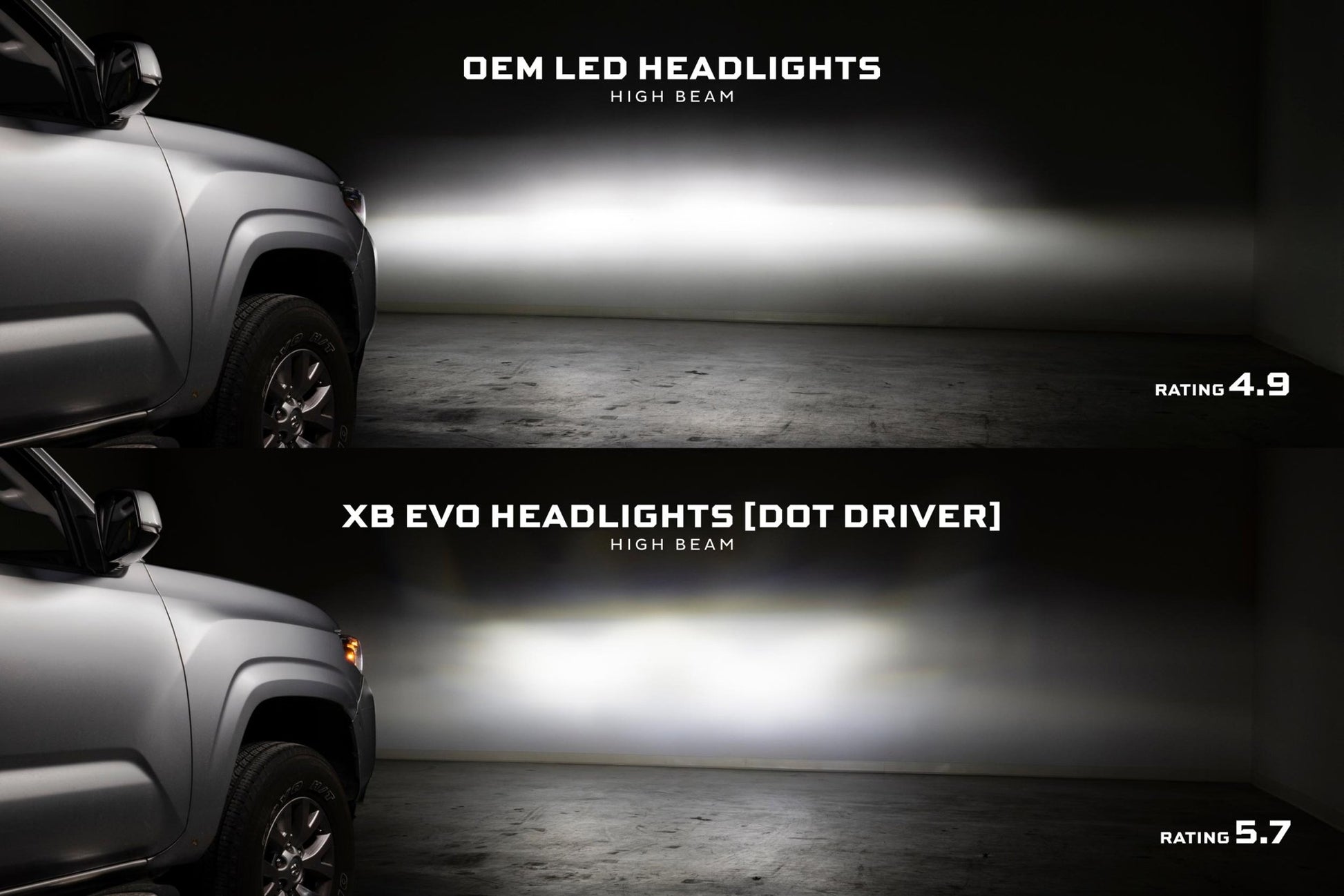 Morimoto XB Evo Headlights: Toyota Tacoma (16 - 23 / Set) - Headlights - Morimoto XB LED Headlights
