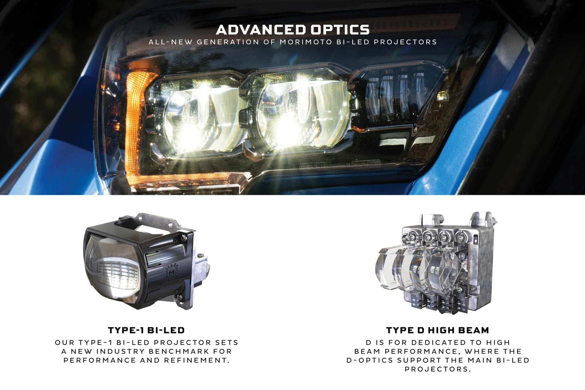 Morimoto XB Evo Headlights: Toyota Tacoma (16 - 23 / Set) - Headlights - Morimoto XB LED Headlights