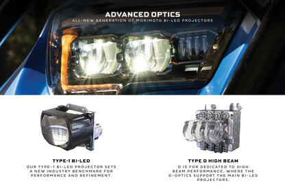 Morimoto XB Evo Headlights: Toyota Tacoma (16 - 23 / Set) - Headlights - Morimoto XB LED Headlights